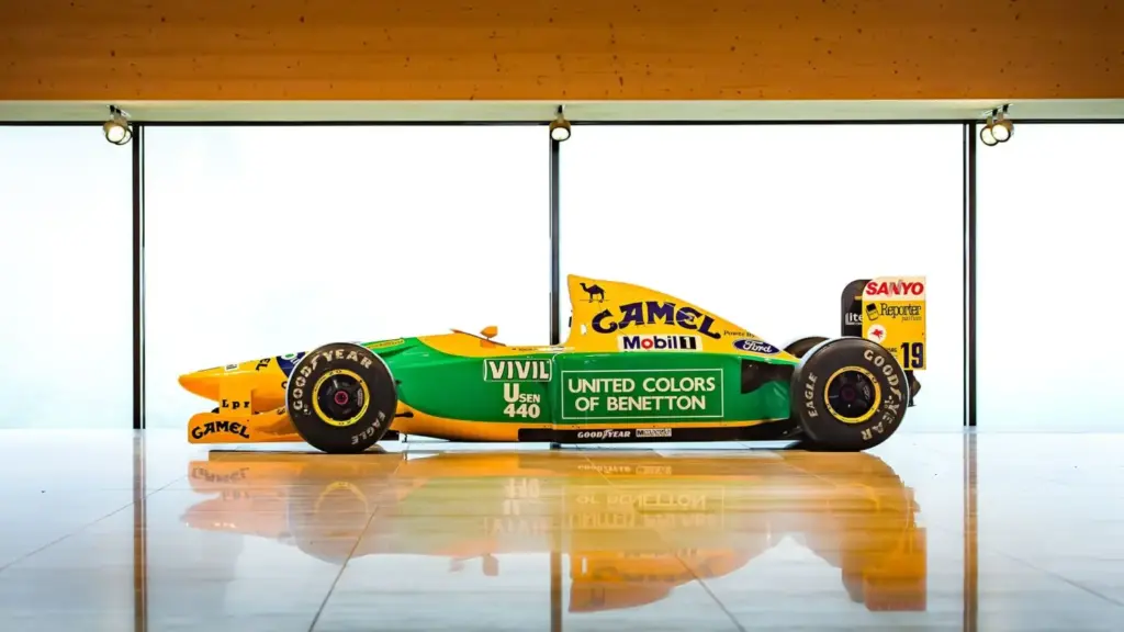 El Fórmula 1 con el que Schumacher comenzó a forjar su leyenda, sale a subasta 9 Motor16 1992 benetton b192 schumacher 2 Motor16