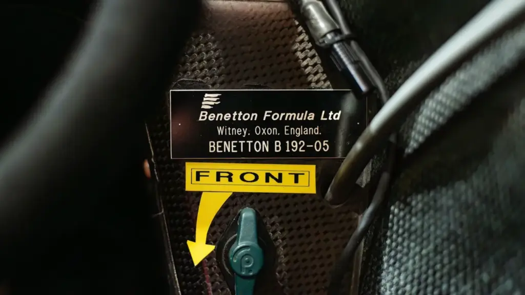 El Fórmula 1 con el que Schumacher comenzó a forjar su leyenda, sale a subasta 27 Motor16 1992 benetton b192 schumacher 26 Motor16