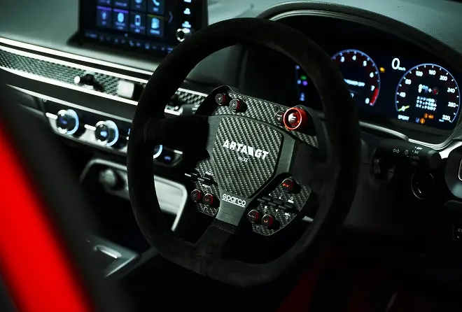 ARTA estrena un Honda Civic Type R con ADN racing y un precio desorbitado 3 Motor16 2026 ARTA GT. Honda Civic Type R. Imagen interior.