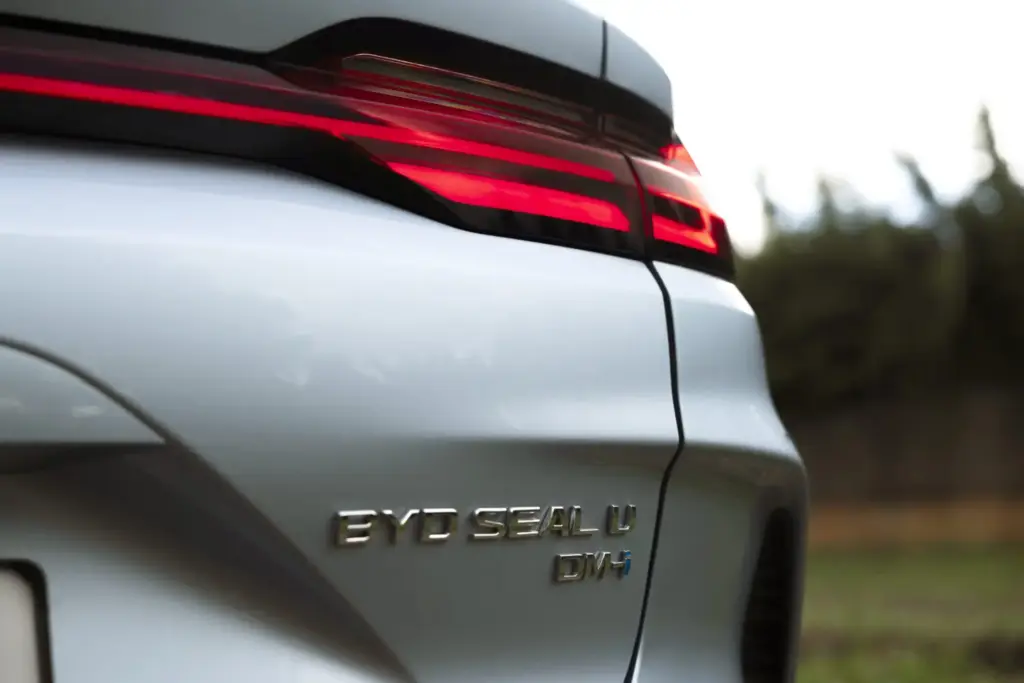 2026 BYD Seal U. Éxito 2025. Imagen detalle.