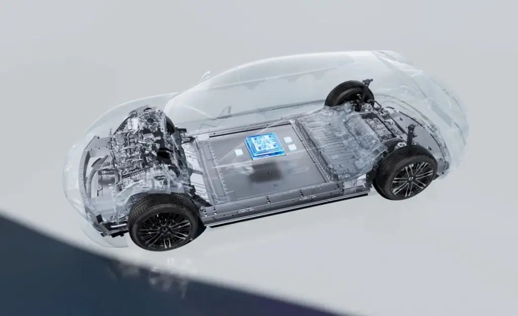 2026 DENZA Z9GT Plataforma. Imagen radiografía.