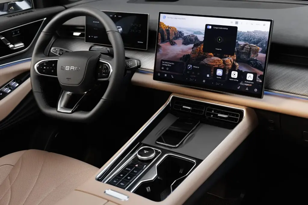 2026 EBRO s900. Confort. Imagen salpicadero.