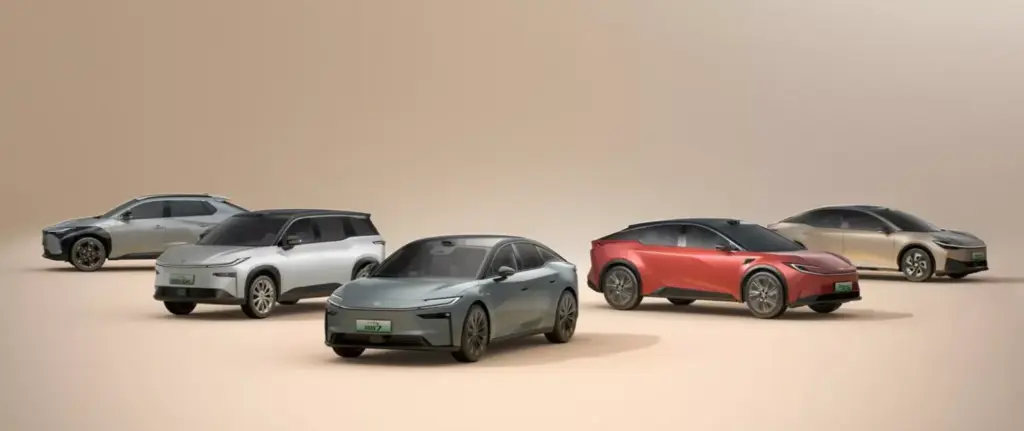 2026 FAW Toyota bZ3. Imagen gama.