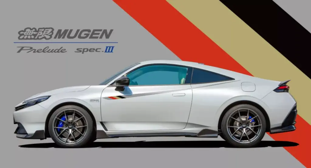 2026 Honda Prelude Spec.III Mugen. Imagen lateral.