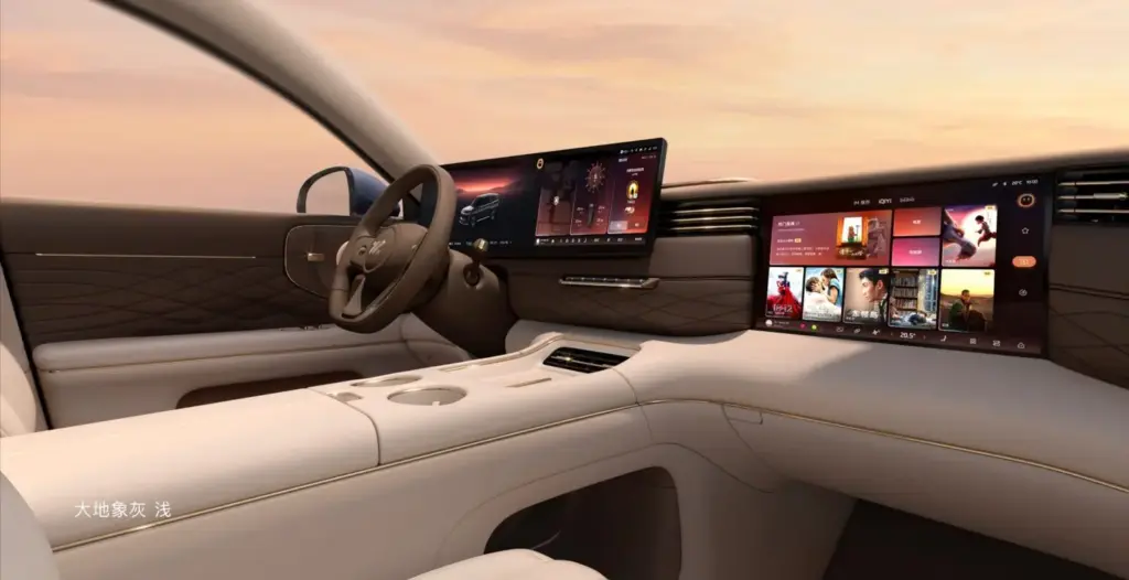 2026 IM Motors LS9 Hyper. Imagen salpicadero.