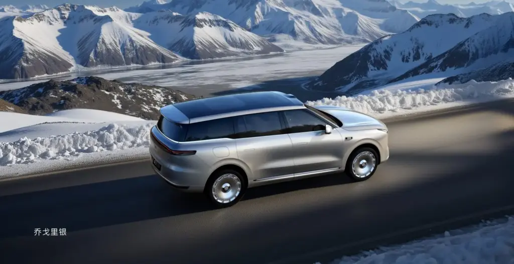 2026 IM Motors LS9 Hyper. Imagen trasera.