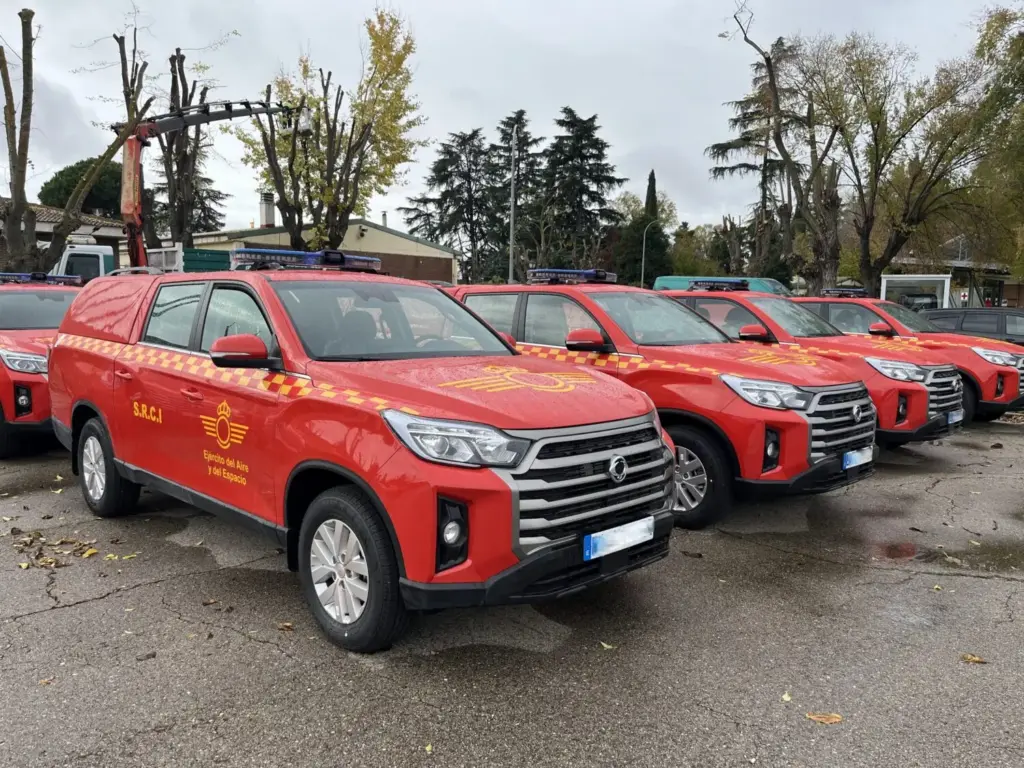 KGM inunda de Musso y Rexton el Ejército del Aire, la UME, la Guardia Real... 5 Motor16 2026 KGM oficial espana 3 Motor16