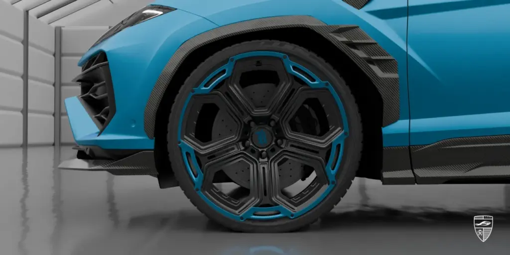 Largenda: El Lamborghini Urus SE pasa por las manos de Larte Design 1 Motor16 2026 Lamborghini Urus SE. Larte Design. Imagen llanta.