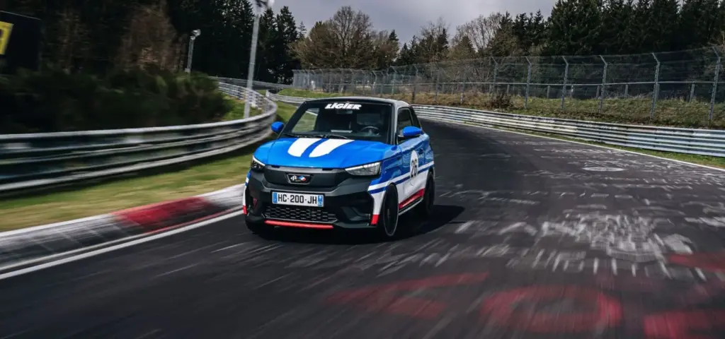 2026 Ligier JS50 Nürburgring. Imagen movimiento.