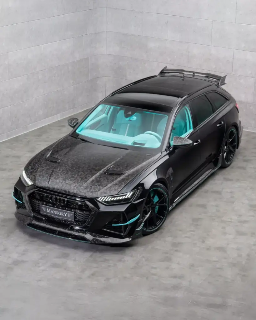 2026 Audi RS6 Avant. Mansory. Imagen delantera.
