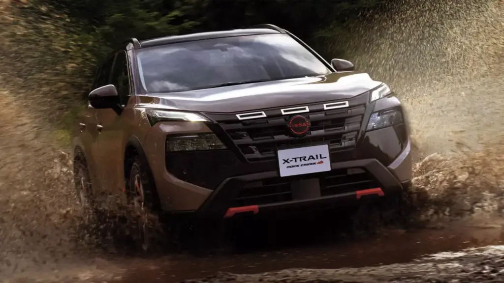 2026 Nissan X-Trail Rock Creek Multi-Bed. Imagen movimiento.
