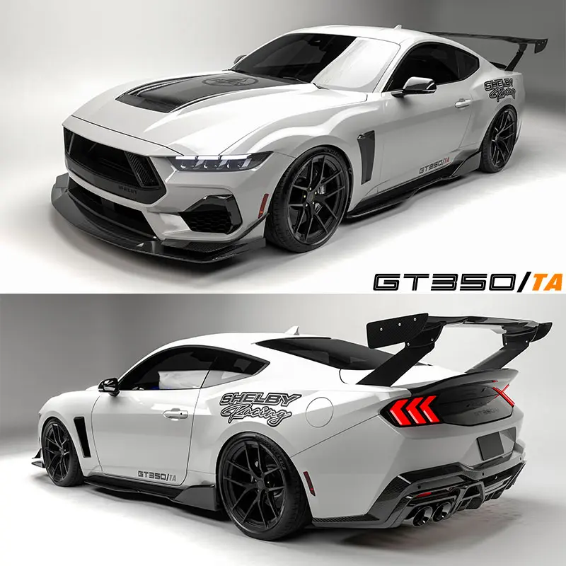 2026 Shelby American GT350/TA. Imagen blanco.