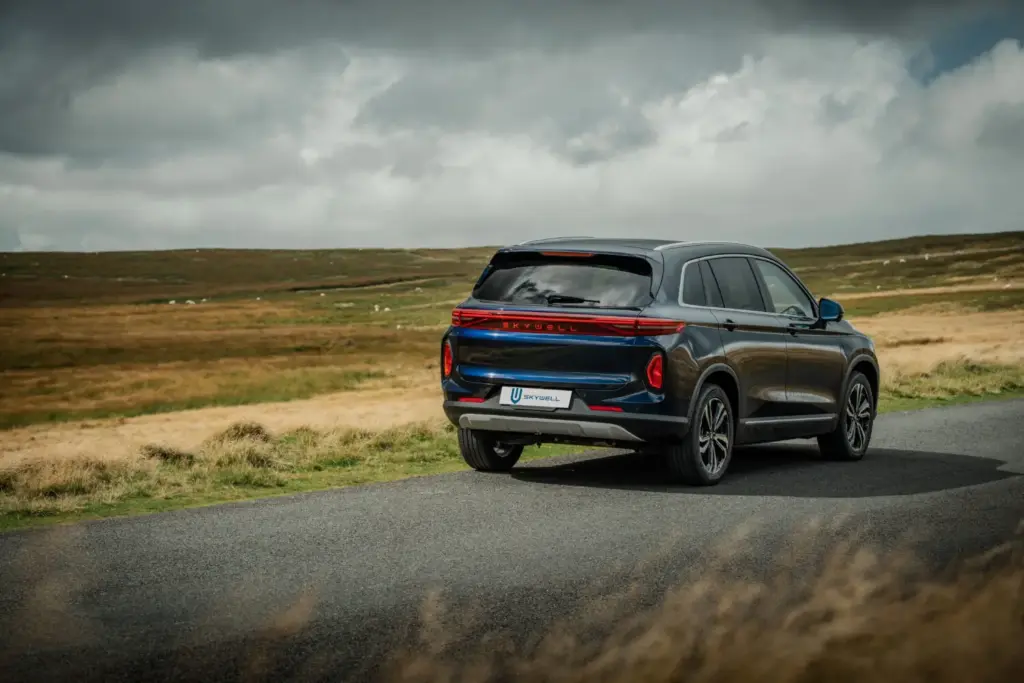 2026 Skywell BE11. Imagen trasera.