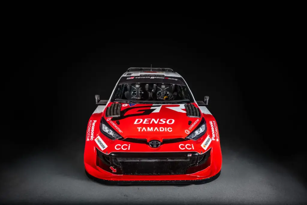 2026 Toyota GR Yaris Rally1. Montecarlo. Imagen frontal.