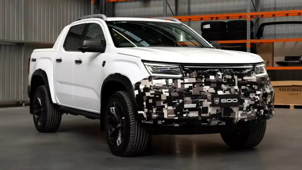 2026 Volkswagen Amarok. Walkinsaw W600. Imagen delantera.
