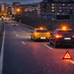 ‘Una imagen vale más que mil palabras’: el vídeo viral que compara en plena emergencia una baliza V16 con los triángulos de toda la vida