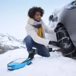 Sandra (38), profesora de autoescuela: ‘Hay 11 errores que tienen que ver con las cadenas para la nieve que cometemos todos los conductores’