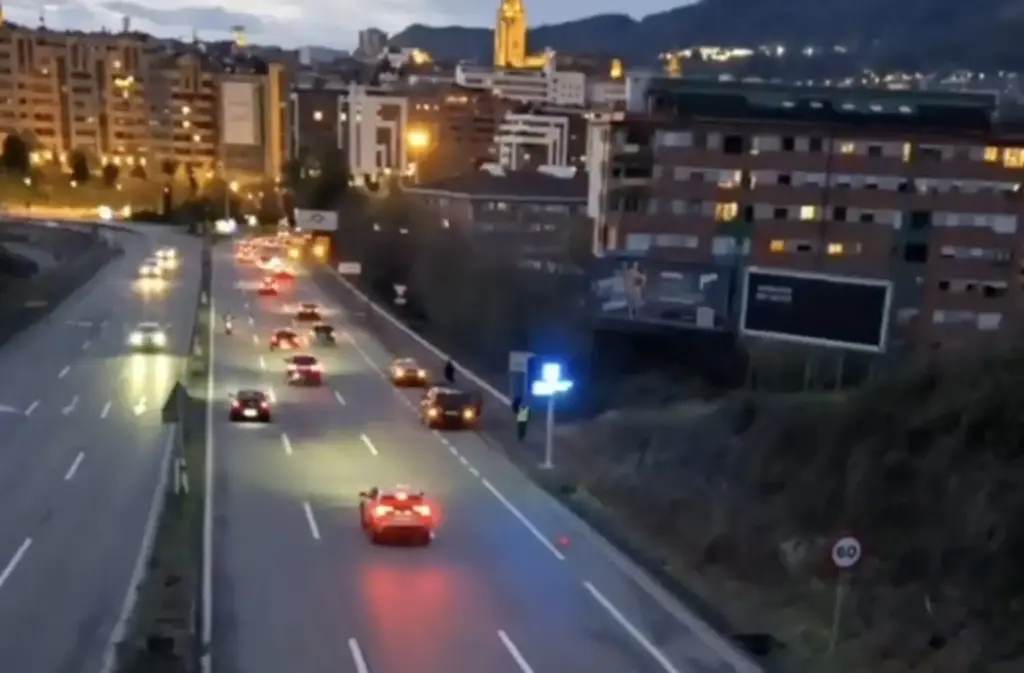 baliza v16 vídeo viral redes sociales