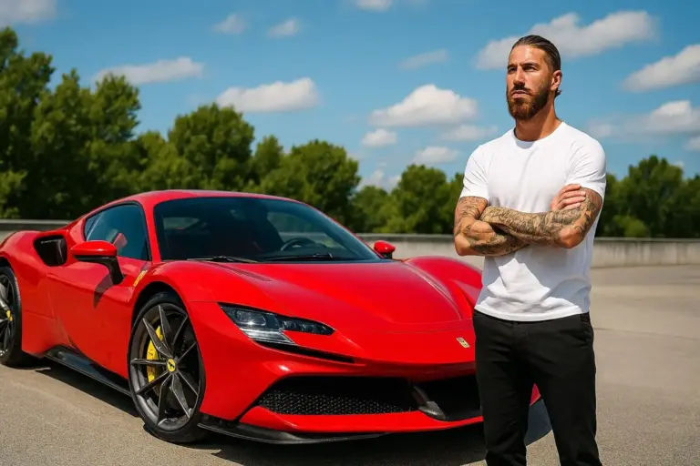 Tiene 830 CV, alcanza 340 km/h y supera los 500.000 euros: Así es el Ferrari del que presume Sergio Ramos