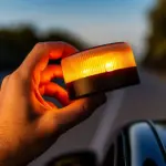 Miguel (42), técnico de emergencias: «La baliza V16 no era la mejor opción y hay tres alternativas que la DGT podría haber utilizado que son más efectivas y baratas»