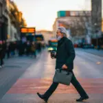 Los peatones también tendrán límite de velocidad para caminar por las aceras: si te pasas de 6 km/h, multa