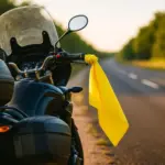 La señal secreta entre los motoristas y que tiene como elemento clave un pañuelo de color amarillo