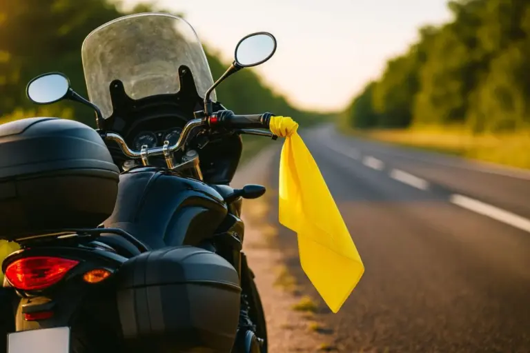 La señal secreta entre los motoristas y que tiene como elemento clave un pañuelo de color amarillo