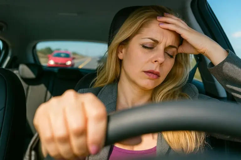 Estefanía (41), abogada: «Si te paran conduciendo estando de baja laboral te vas a meter en un lío importante»