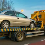 Sara (34), agente de tráfico: «Los primeros timos de grúas piratas tras la entrada en vigor de la baliza V16 ya son una realidad»