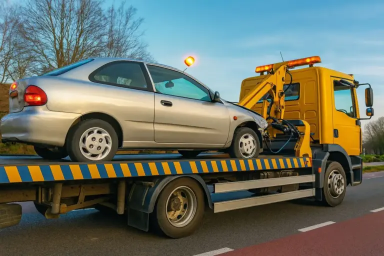 Sara (34), agente de tráfico: «Los primeros timos de grúas piratas tras la entrada en vigor de la baliza V16 ya son una realidad»