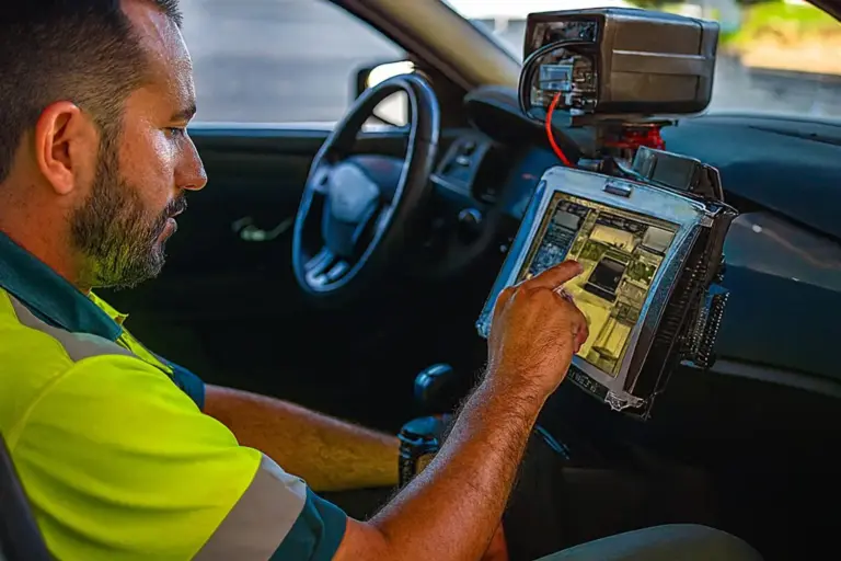 La Guardia Civil de Tráfico se delata en sus propias redes sociales: el lugar donde colocan el radar de velocidad es totalmente ilegal