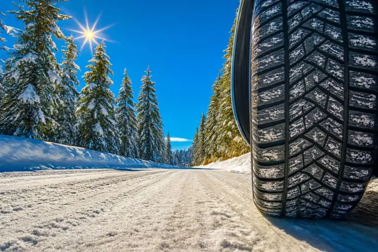 Nieve en carretera: por qué NO deberías inflar de más los neumáticos