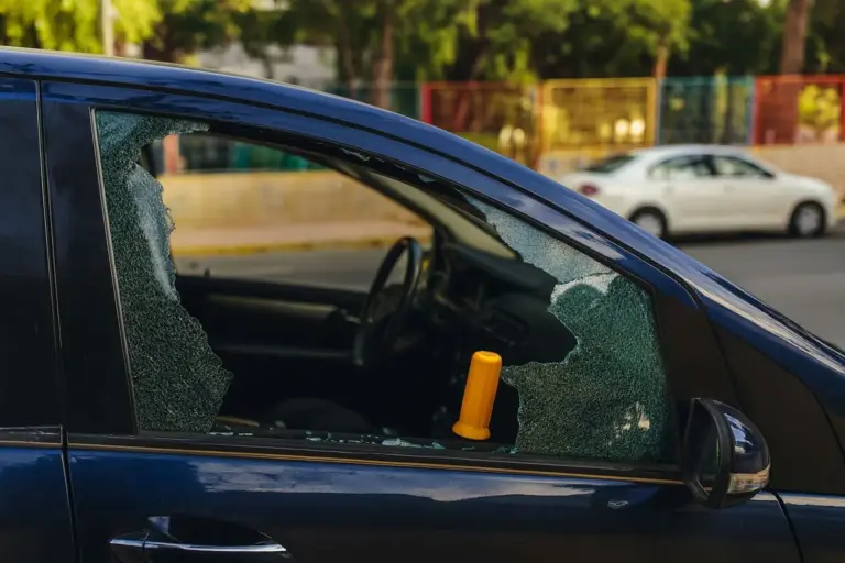 «Rompes 10 ventanillas y te llevas 300 euros»: los ladrones ponen el punto de mira en la baliza V16 que llevas en la guantera de tu coche