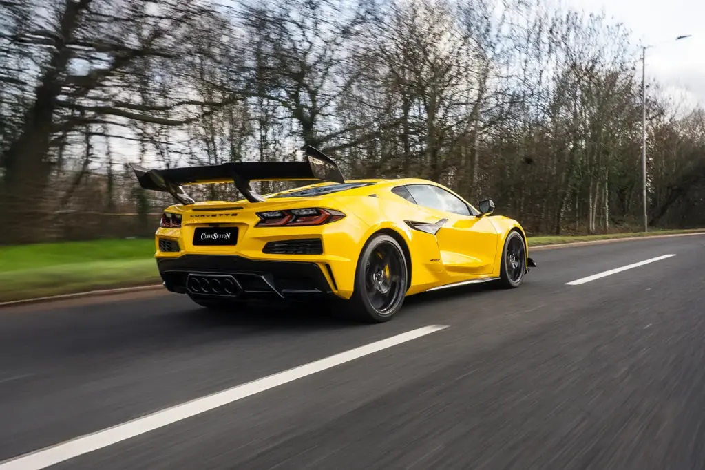 Corvette ZR1 Yellow 1st in Europe Clive Sutton 3 Motor16