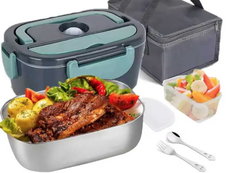 Cuesta 15 euros en AliExpress y es el accesorio perfecto para comer caliente en el coche 1 Motor16 Fiambrera eléctrica AliExpress