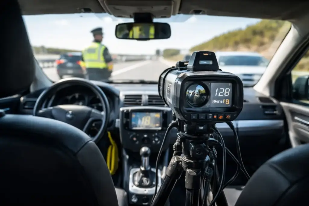 La Guardia Civil de Tráfico se delata en sus propias redes sociales: el lugar donde colocan el radar de velocidad es totalmente ilegal 8 Motor16 IA Guardia Civil radar Motor16