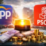 PP y PSOE enfrentados por las balizas V16 y por los 300 millones de euros que el Gobierno de Sánchez ingresará solo por el IVA de estos dispositivos