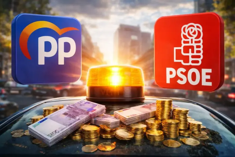 PP y PSOE enfrentados por las balizas V16 y por los 300 millones de euros que el Gobierno de Sánchez ingresará solo por el IVA de estos dispositivos