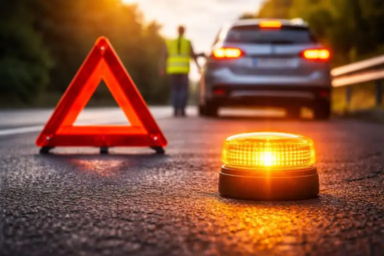 ¿Es legal usar la baliza V16 y los triángulos a la vez?