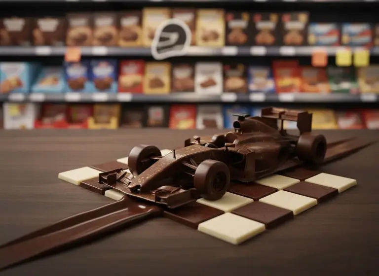 Si te apasiona la Fórmula 1 y el chocolate ya estás tardando en ir a Carrefour, Alcampo o Hipercor
