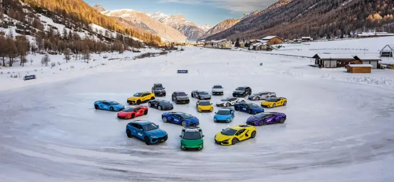 Lamborghini Accademia Neve. El curso de conducción en invierno más exclusivo del mundo