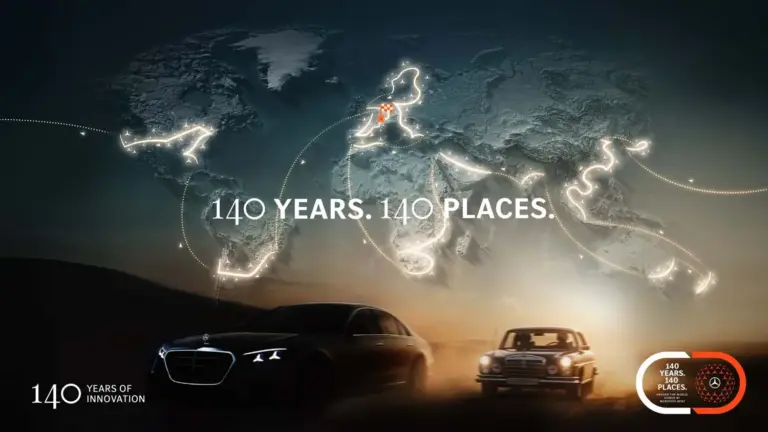 Mercedes-Benz celebra 140 años con un viaje épico: el nuevo Clase S recorrerá 50.000 kilómetros en una expedición global