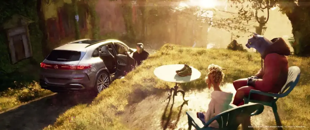 La marca de coches que seduce a los protagonistas de 'Como cabras', el nuevo filme de animación de Sony Pictures 3 Motor16 MERCEDES BENZ COMO CABRAS2 Motor16