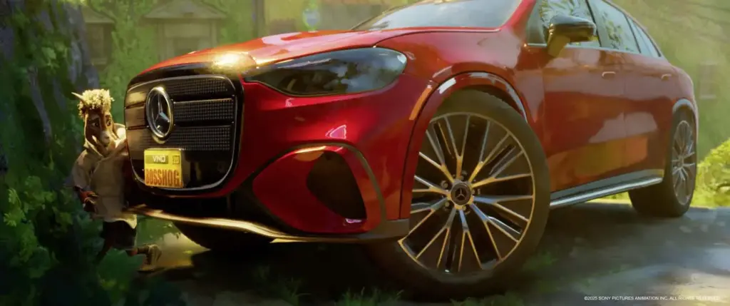La marca de coches que seduce a los protagonistas de 'Como cabras', el nuevo filme de animación de Sony Pictures 2 Motor16 MERCEDES BENZ COMO CABRAS7 Motor16