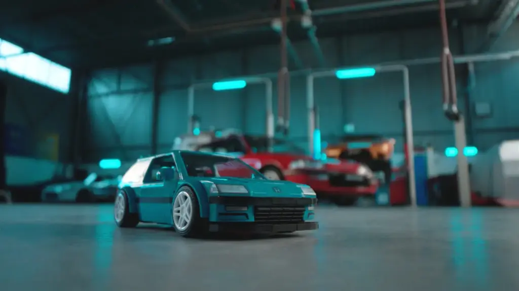 Mattel Brick Shop Hot Wheels HONDA CIVIC EF4 Motor16