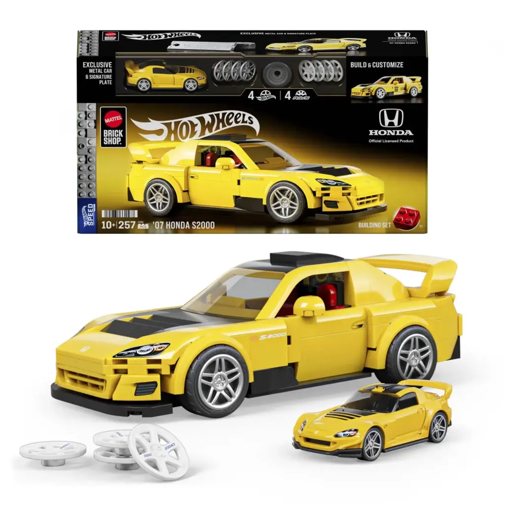 Mattel Brick Shop Hot Wheels HONDA S20003 Motor16