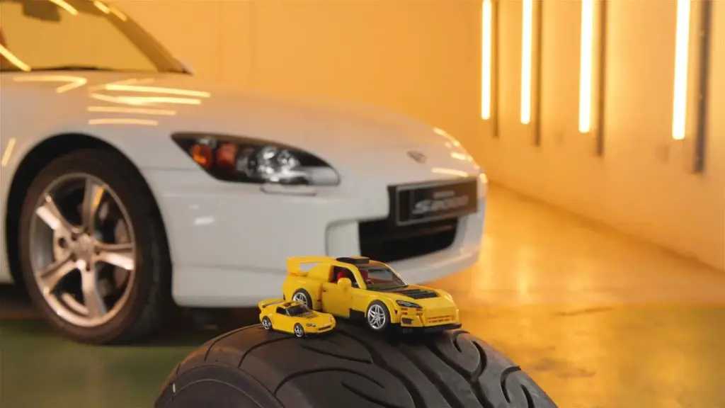 Mattel Brick Shop Hot Wheels HONDA S20007 Motor16