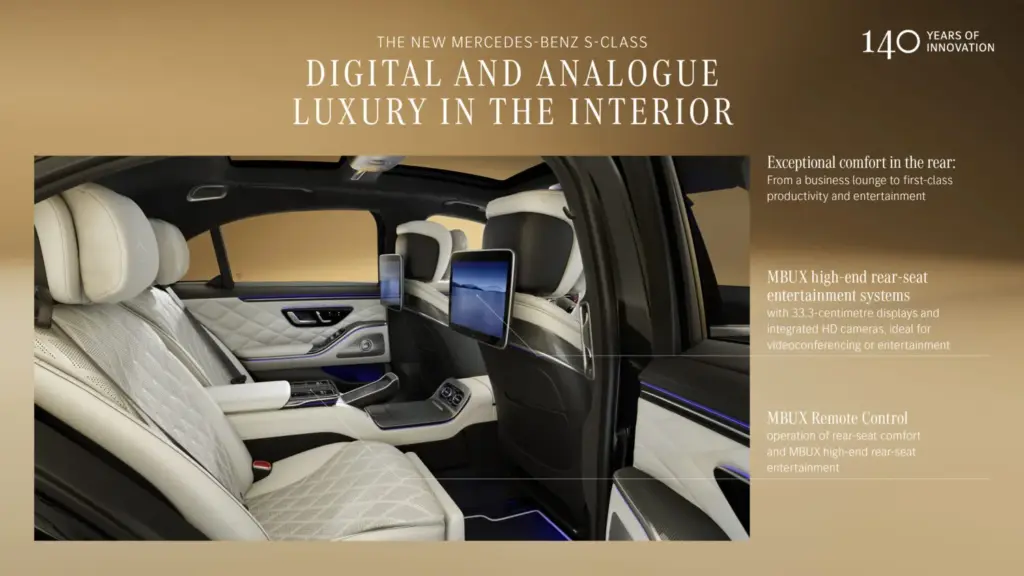 Nuevo Mercedes Clase S 2026: Aún más lujo y tecnología 67 Motor16 Mercedes Clase S 2026 67 Motor16