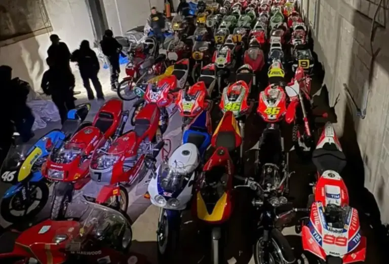 Motos de Márquez, Rossi, Lorenzo, Capirossi…  incautadas a un capo ‘olímpico’