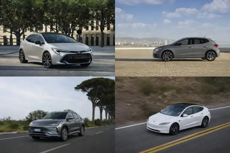Los 10 coches más vendidos de cada tecnología: 1 de cada 5 automóviles ya es electrificado